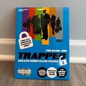 Trapped Solid Roots Escape Room Game the Bank Job Series 1 Room 2 New!!!